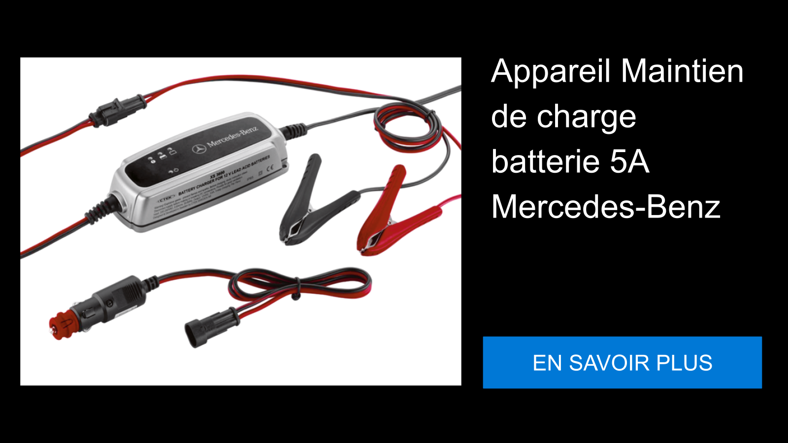 Appareil Maintien de charge batterie 5A Mercedes-Benz